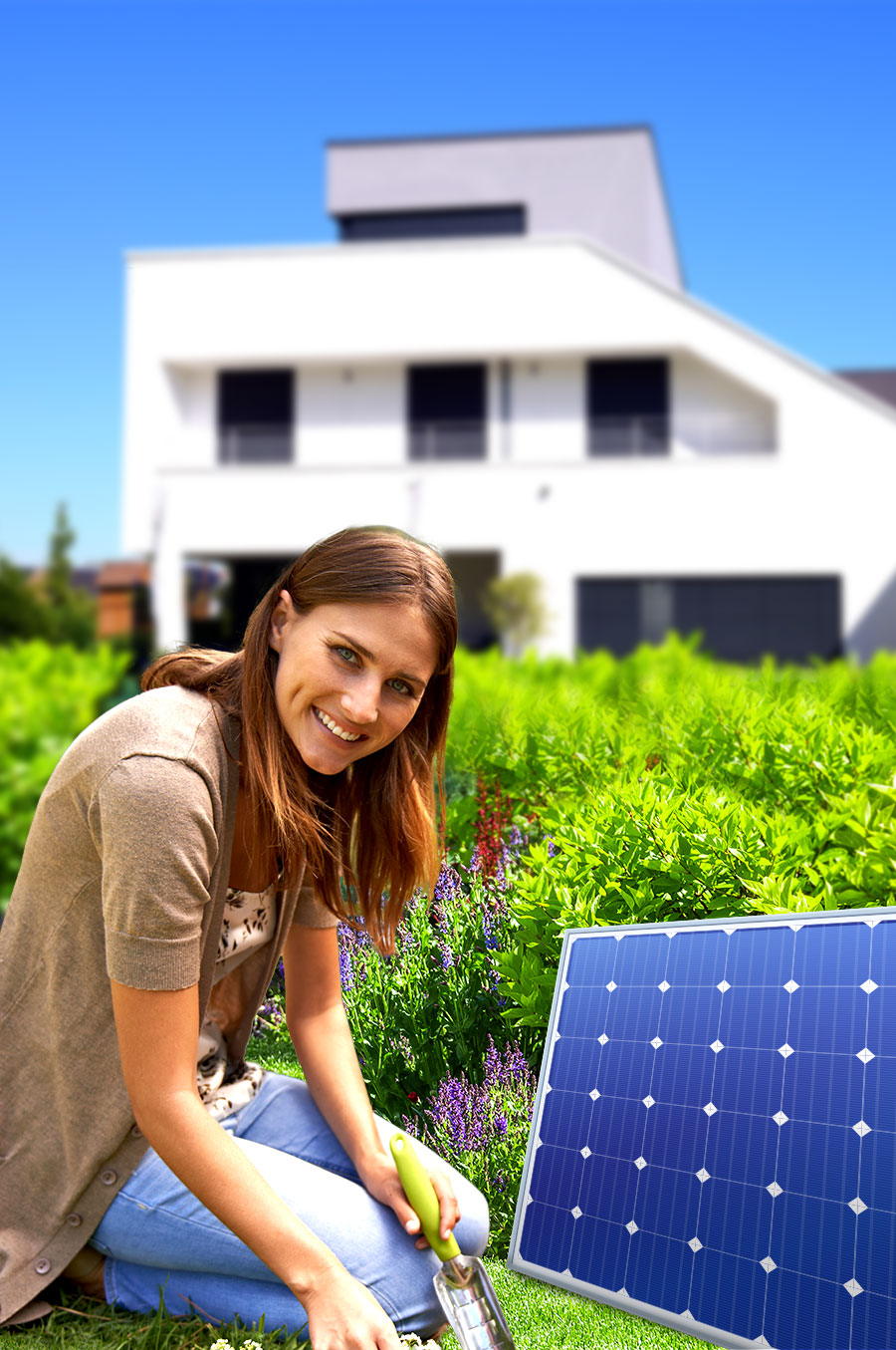 Mini-Photovoltaik-Anlage für Balkon, Garten oder Garage